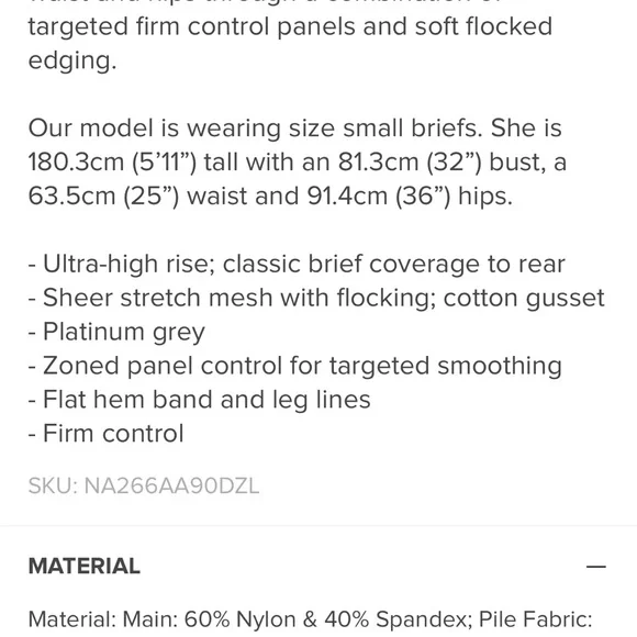 High waisted briefs size S - Picture 5 of 6